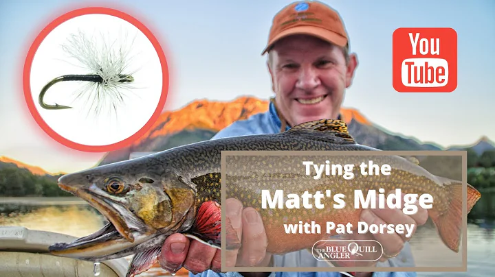 Blue Quill Angler - Matt's Midge tied by Pat Dorsey