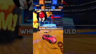 Bro Turned Into Prime Eminem #funny #viral #rl #ragebait #rocketleague