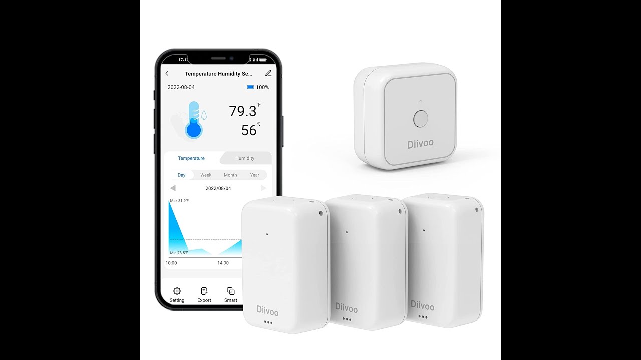 Govee Temperature and Humidity Sensor Unboxing and Setup 