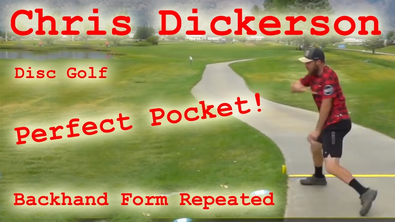 Chris Dickerson Backhand Form Repeated Disc Golf YouTube