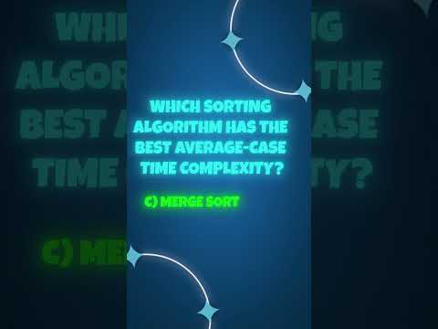 DSA Interview Question: Sorting Algorithm Challenge #shorts
