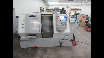 Haas SL-20 2-Axis CNC Turning Center with Tailstock, Tool Presetter, Parts Catcher & Chip Conveyor