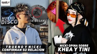 BESO ENTRE TRUENO y NICKI  NICKI NICOLE HABLA sobre KHEA y TINI | HABRA OTRO ALBUM de TRUENO!