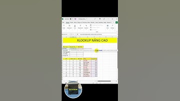 Phần 147. Sử dụng hàm Xlookup nâng cao trong Excel #shorts