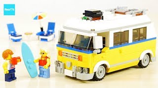 LEGO Creator 3in1 Sunshine Surfer Van 31079　Build & Review