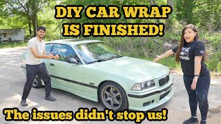 $500 DIY Wrap Is Finished on our Auction BMW E36 M3!