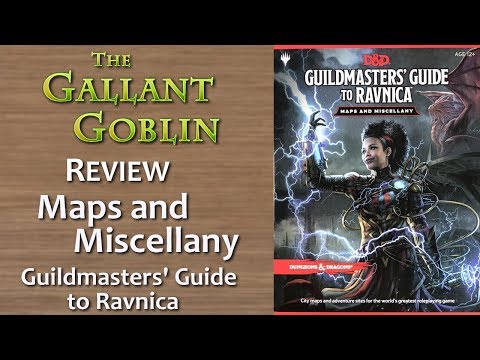 Maps and Miscellany - Guildmasters' Guide to Ravnica - D&D