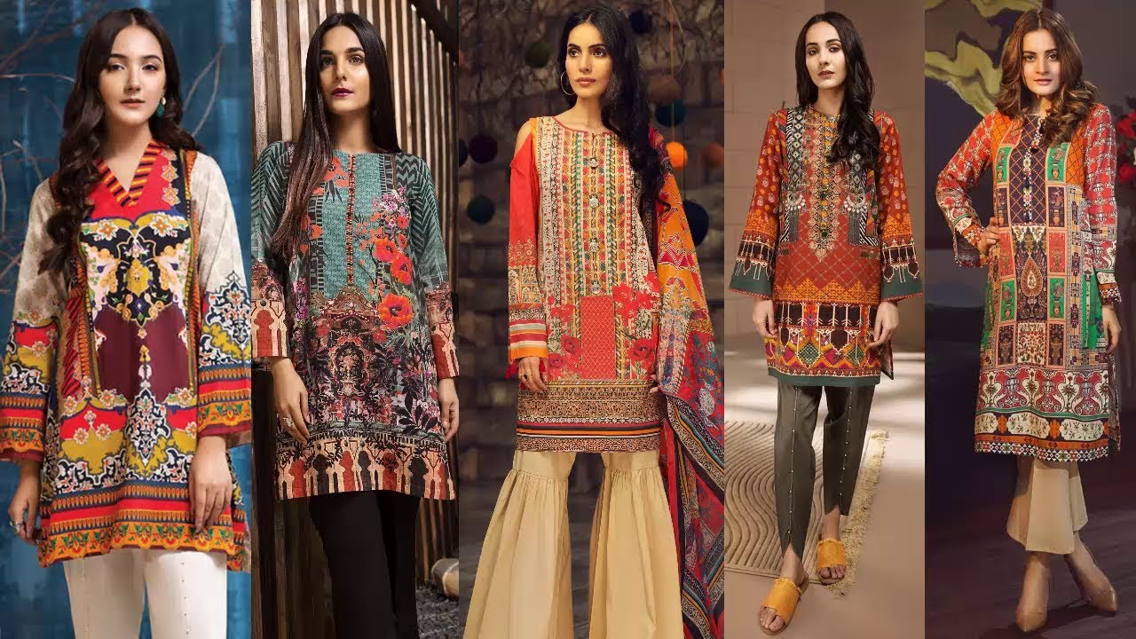 Latest Lime Light Winter Dresses For Girls 2019