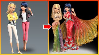 Ladybug And Chloe Glow Up For Party - Miraculous Cartoon Offical