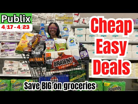 Publix Cheap Couponing Deals this week 4/17-4/23 | No coupons needed deals + All Digital Deals