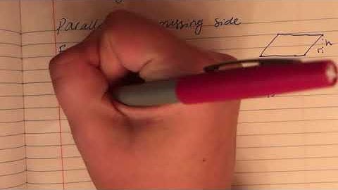 Parallelograms- Finding Missing Side