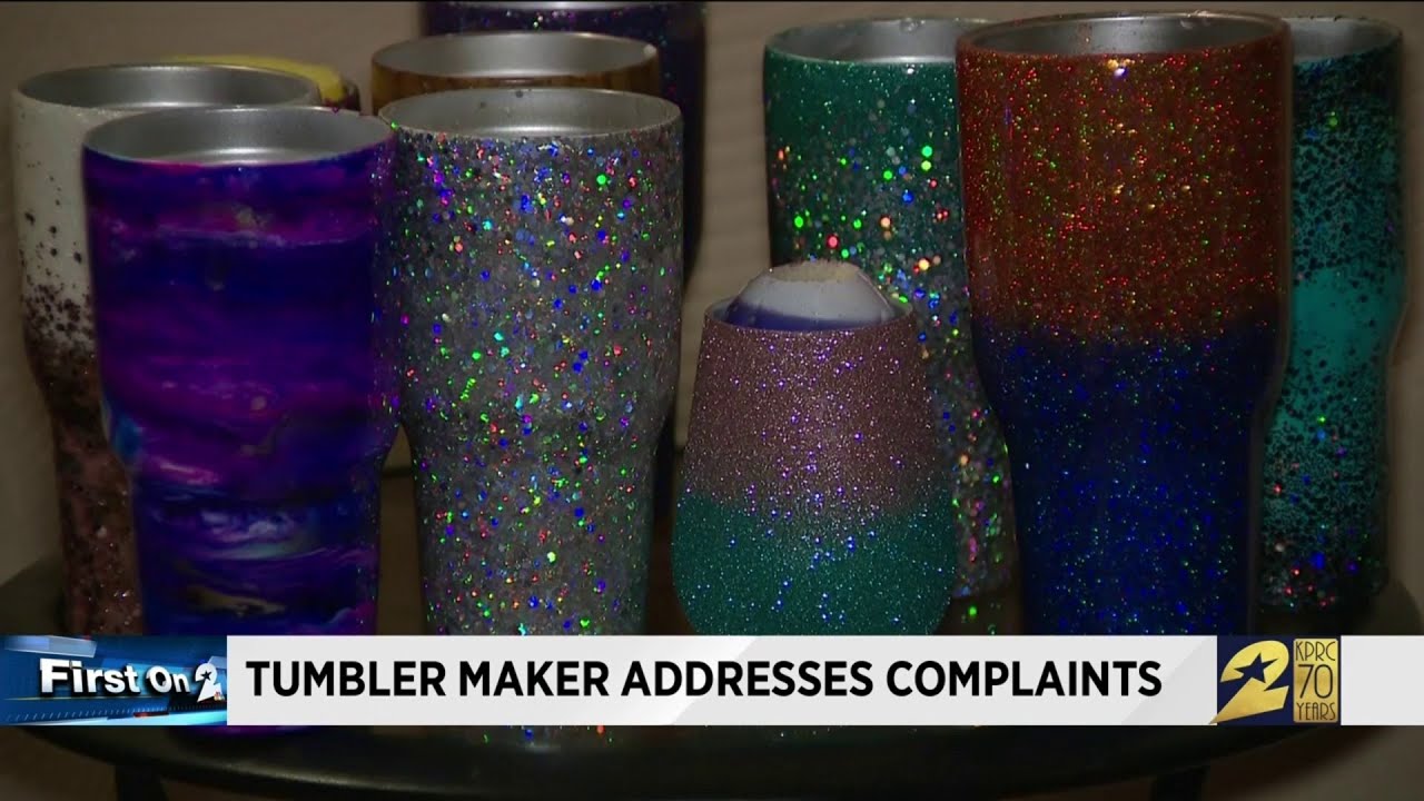 Woman behind tumbler design business claims she gave refunds, customers say  otherwise