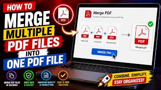 How to Merge Multiple PDF File into One PDF File
