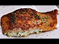 SUPER Creamy Spinach STUFFED Salmon Recipe
