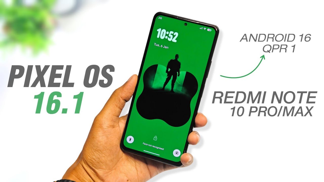 PIXEL OS 16.1 Update With Android 16 QPR1 Is Here! | Redmi Note 10 Pro / Pro Max