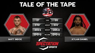 Matt Indoe vs. Kylan Daniel - AFP 104