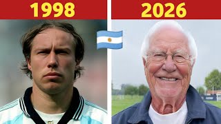 Argentina 1998 World Cup Squad 🇦🇷🔥 Where Are They Now? Legends Transformation 😱