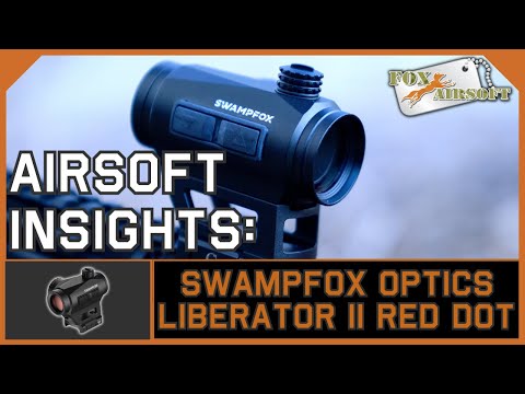 Swampfox Liberator II Red Dot Sight | Fox Airsoft - YouTube