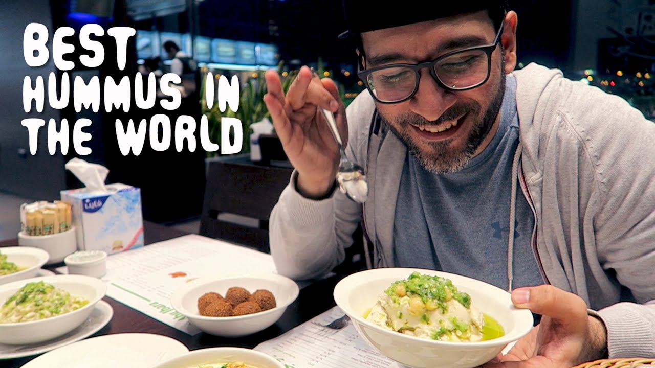 BEST HUMMUS I Have Ever Eaten By Far Best Dubai Restaurants YouTube