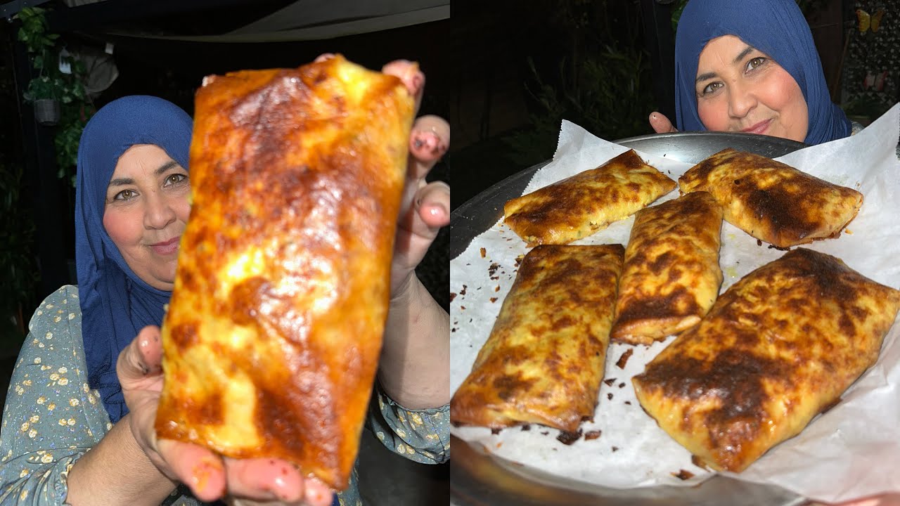 البوراك على شكل الطاكوس سيعشقه الصغير قبل الكبير 😋😋 البنة عسسسسل يا خوتي