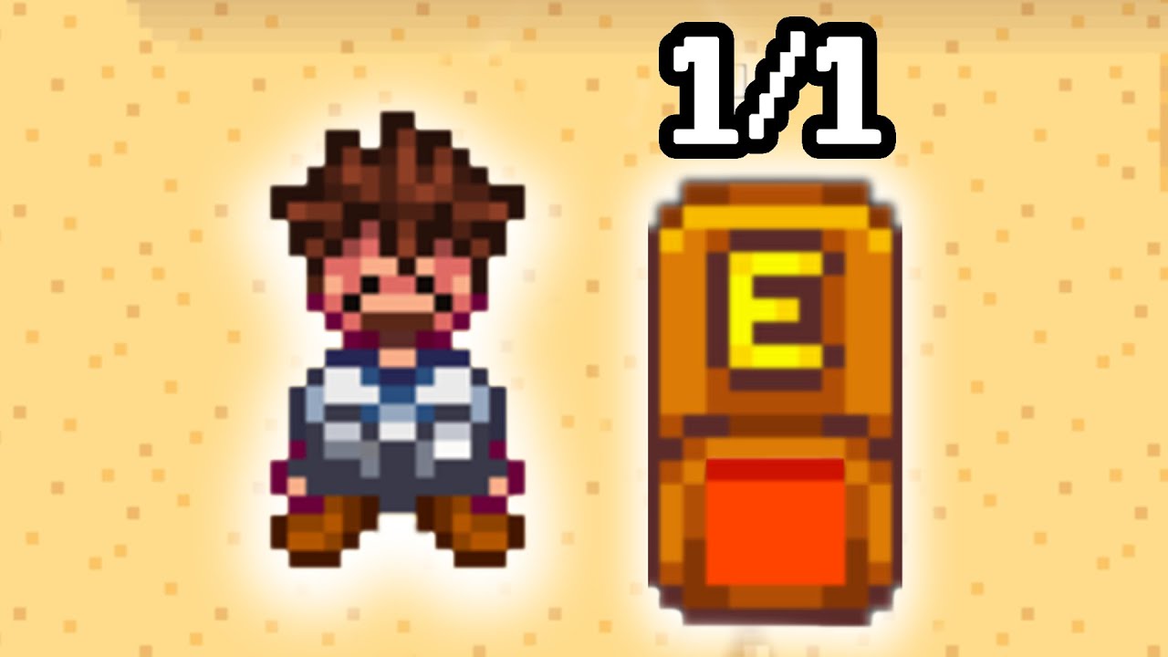 Can You Beat Stardew Valley With Just ONE Energy?
