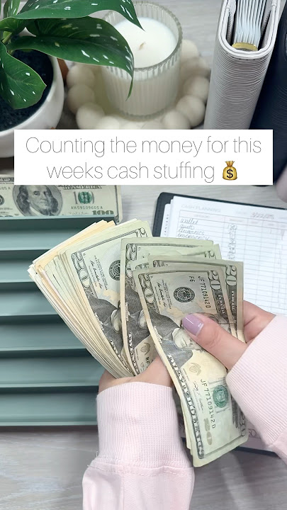 Cash count #cashenvelopesystem #cashstuffing #cashstuffing