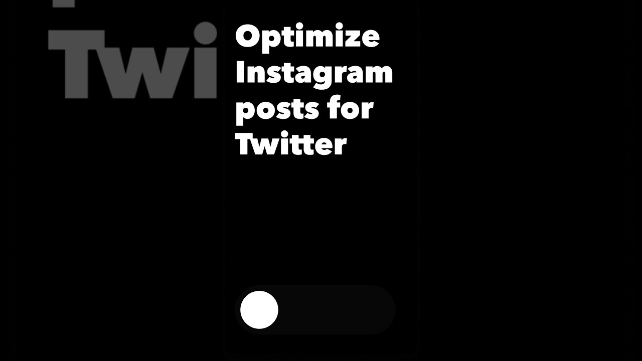 Optimize Instagram posts for Twitter with the IFTTT AI Twitter Assistant 🤖💬