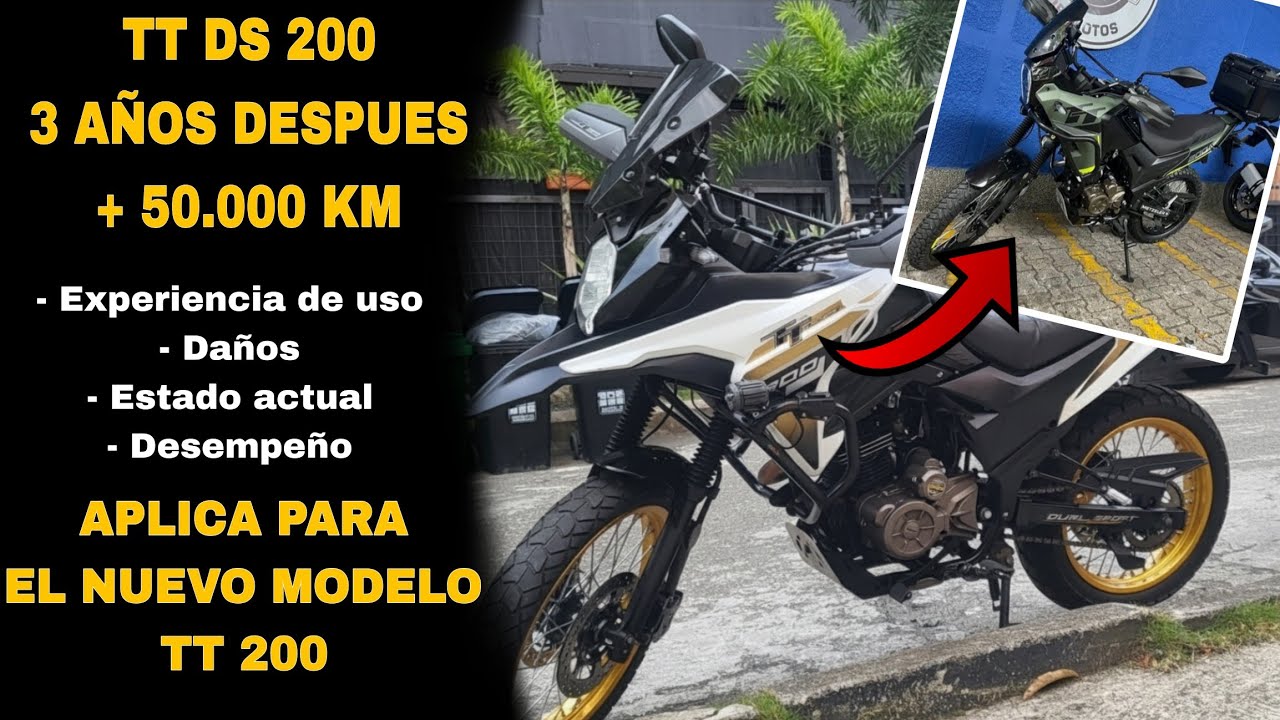 AKT TT DS 200 | 3 AÑOS DESPUES ¿ME ARREPIENTO? | LONCIN MS 200 | LX 200