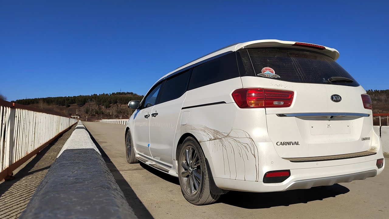 ч.9 Перегон Kia Carnival с Владивостока в Анапу. Замена масла в Чите ...