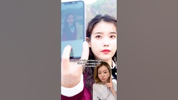 How to take pretty selfies using back camera (ft. Kpop idols) #shorts