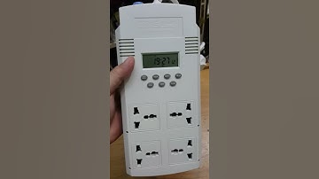 Ổ cắm hẹn giờ tắt mở 3 thiết bị riêng biệt của nhà thông minh Hometech.vn