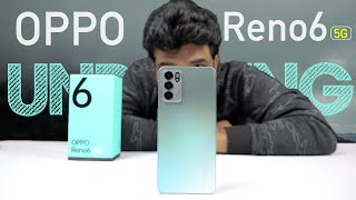 OPPO Reno6 5G Unboxing & Initial Impressions || indias 1st MediaTek Dimensity 900 SOC Smartphone.