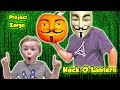 Project Zorgo Hacker Hacks our Pumpkin with a Top Secret Spy Gadget - We Need a Safe House