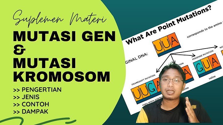 Perubahan basa nitrogen yang mengakibatkan perubahan jenis asam amino yang disandikan disebut