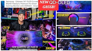 New Samsung QD-OLED Curved G8 ODYSSEY Smart Gaming Monitor34” Ultra WQHD Review🤯 ProSetup GamePlay😱 screenshot 5