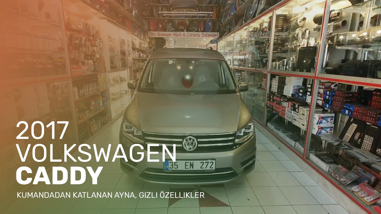 2017 Volkswagen Caddy // Kumandadan Katlanan Ayna, Gizli Özellikler