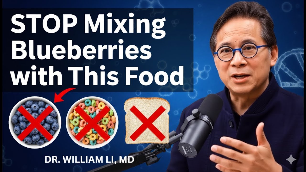 STOP Mixing Blueberries with This Food — Protect Your Metabolism Naturally | Dr. William Li