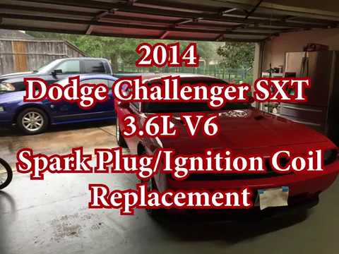 2014 Dodge Challenger Sxt 3 6l V6 Change Spark Plug Ignition Coil In 10 Minutes Youtube