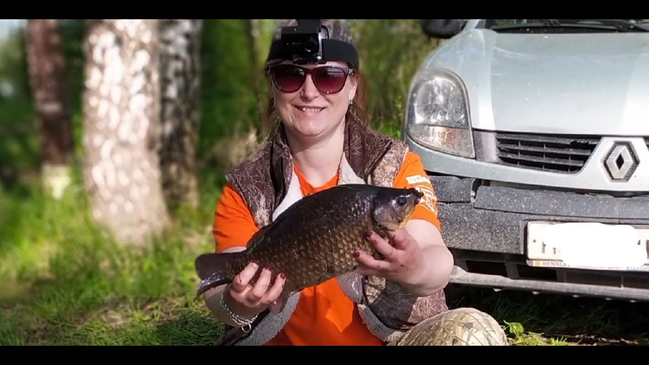 Карась на полтора килограмма!!! - YouTube