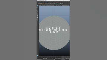 How to Use the Target Weld Tool in Maya | Quick Tip  #maya3dmodelingmalayalam