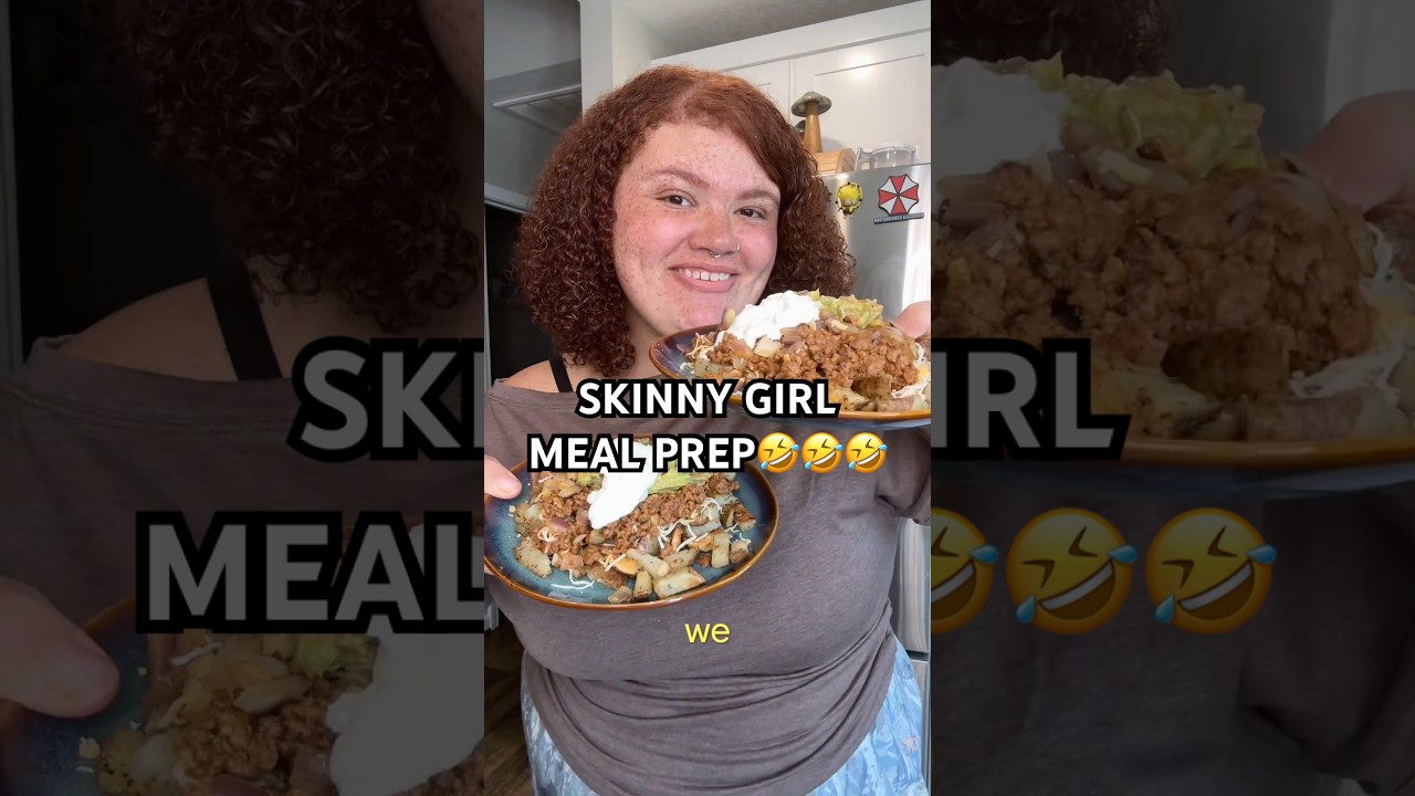 meal prep with me so i dont get TOO SKINNY🥹