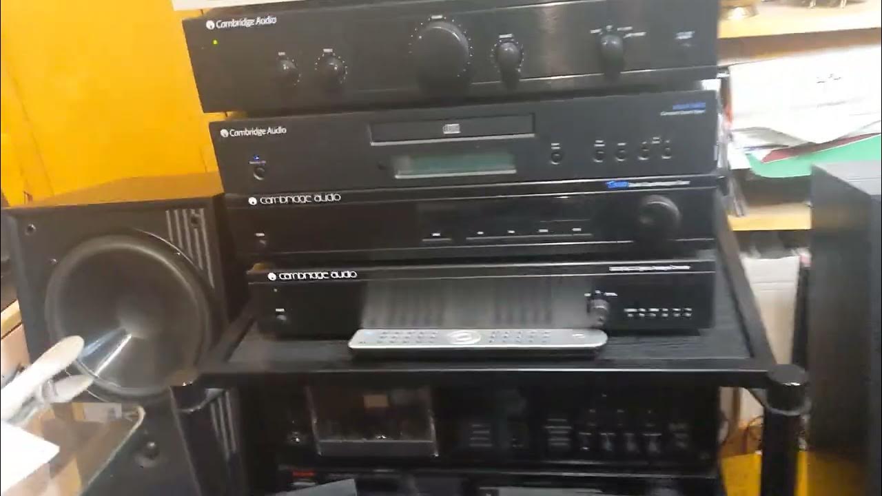 AKAI GXC-46D Cassette deck demo 