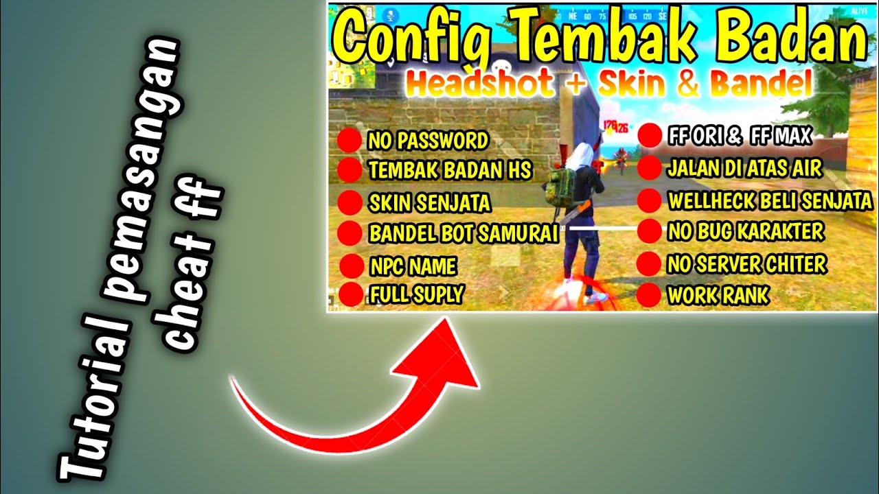 tutorial cara pasang cheat ff YouTube