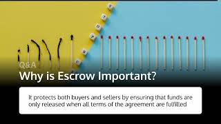 Understanding escrow is crucial in real estate transactions. Here’s a quick overview: - Escrow is a