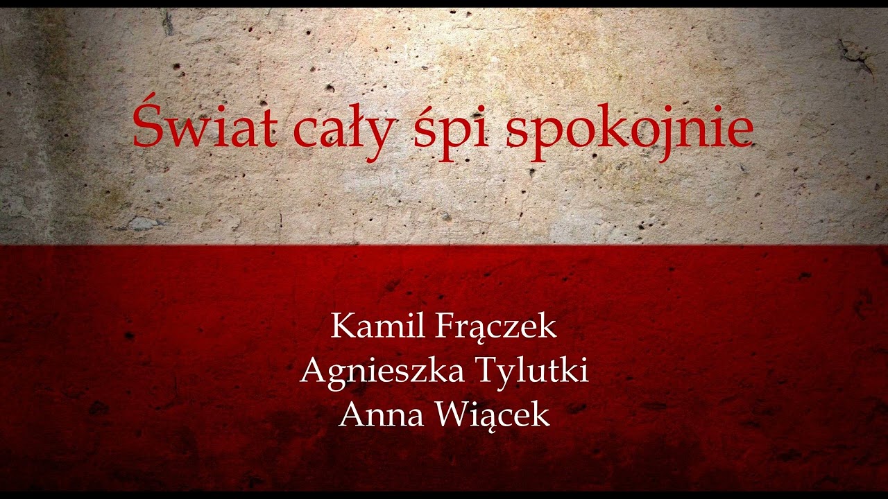 Świat cały śpi spokojnie