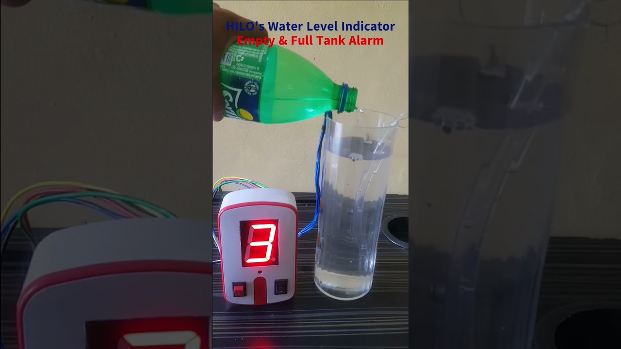 Empty and Full Water Tank Alarm | Water Level Indicator