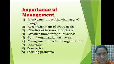 1st Semester Subject: Principles of Management Module-1 Video No-4