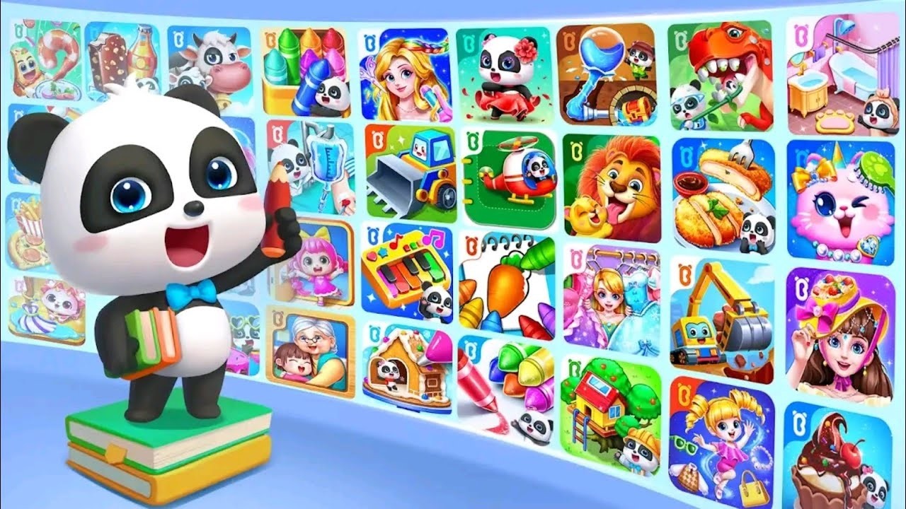 Baby Panda 🐼 | BabyBus Games with Cooking, Driving & Puzzles