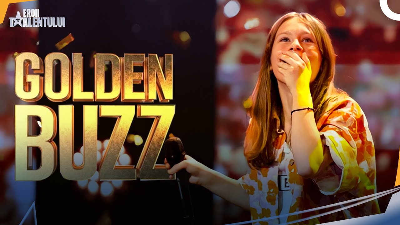 Cânta doar duminica la BISERICĂ, dar a luat GOLDEN BUZZ | Romanii au Talent