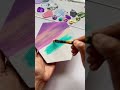 #canvaspainting #canvasart #acrylicpainting #hexagon #pastel #skypainting #shorts #paintingtutorial